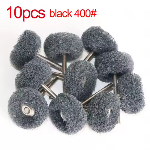 1" Wool Felt Grinding Sanding Head Abrasive Buffing Wheel 2.35/3mm Shank Cotton Thread Polishing Mini Brush for Dremel Dril - Image 13