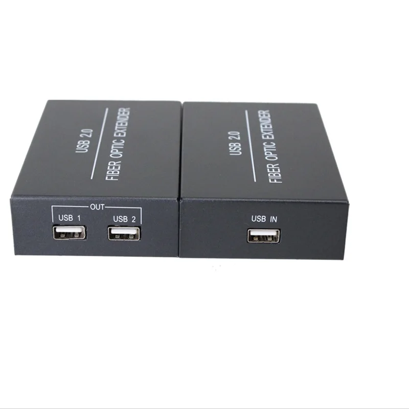 1 Pair USB2.0 USB1.1 Fiber optical transceiver USB extender supports one printer scanner USB disk 10KM Fiber USB extender