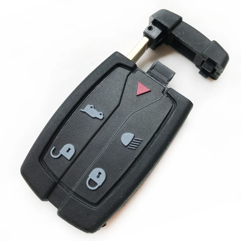 NEW 5 Buttons Remote Key shell For Land Rover Freelander 2 3 Replacement Smart Key Blade Fob blank Cover