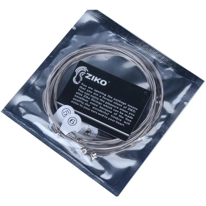 ZIKO 009-042 010-046 Electric Guitar Strings Nickel Wound Extra Light Special Musical Instruments Accessories Parts