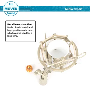 حامل ميكروفون تعليق مضاد للاهتزاز ، حامل مقاوم للصدمات لتسجيل ميكروفون Behringer B-1 B1 B2 B1 2 Pro أعلى 6 مبيعات لكبسولة ميكروفون Behringer B1 - رقم 2