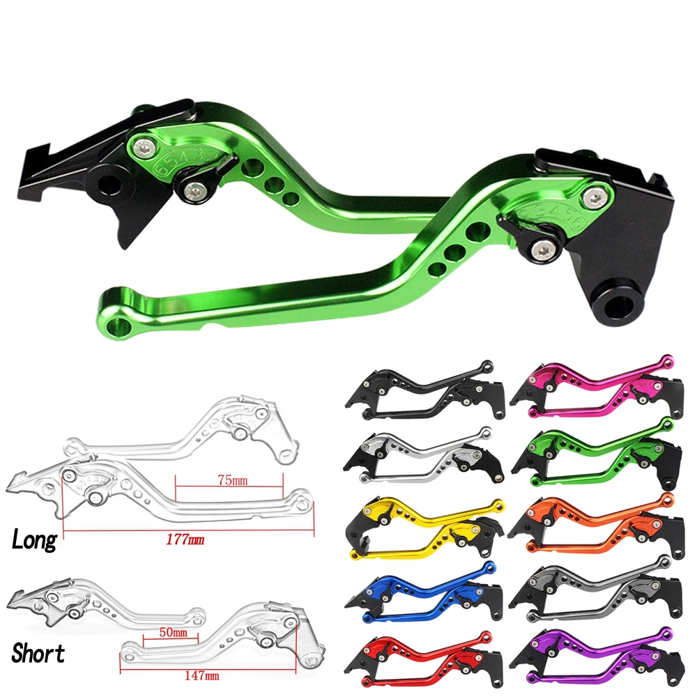 

Long&Short Motorcycle CNC Adjustable Brake Clutch Levers For Ducati 848/EVO MULTISTRADA 1200/S STREETFIGHTER S 848 MONSTER 1200