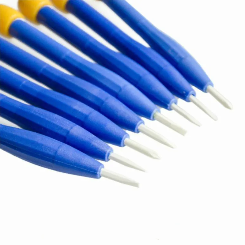 3pcs~1pcs Anti-Static Adjust Frequency Ceramic Screwdriver Non-Conductive No-Magnetic Slotted Screw Driver Repair Hand Tool