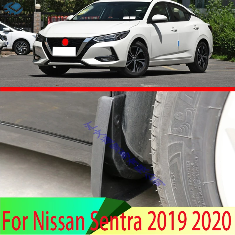 

Брызговики 2019 4 шт./компл. для Nissan Sentra 2020 крыло брызговиков