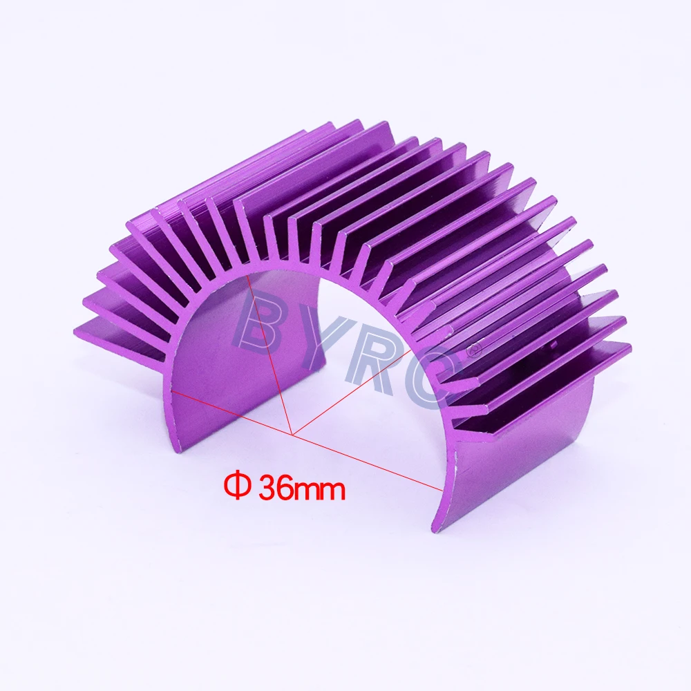 Motor Cooling Heat Sink Heatsink Top Vented 540 545 550 Size For 1/10 RC Car Buggy Crawler RC Boat HSP HPI Wltoys Himoto Redcat