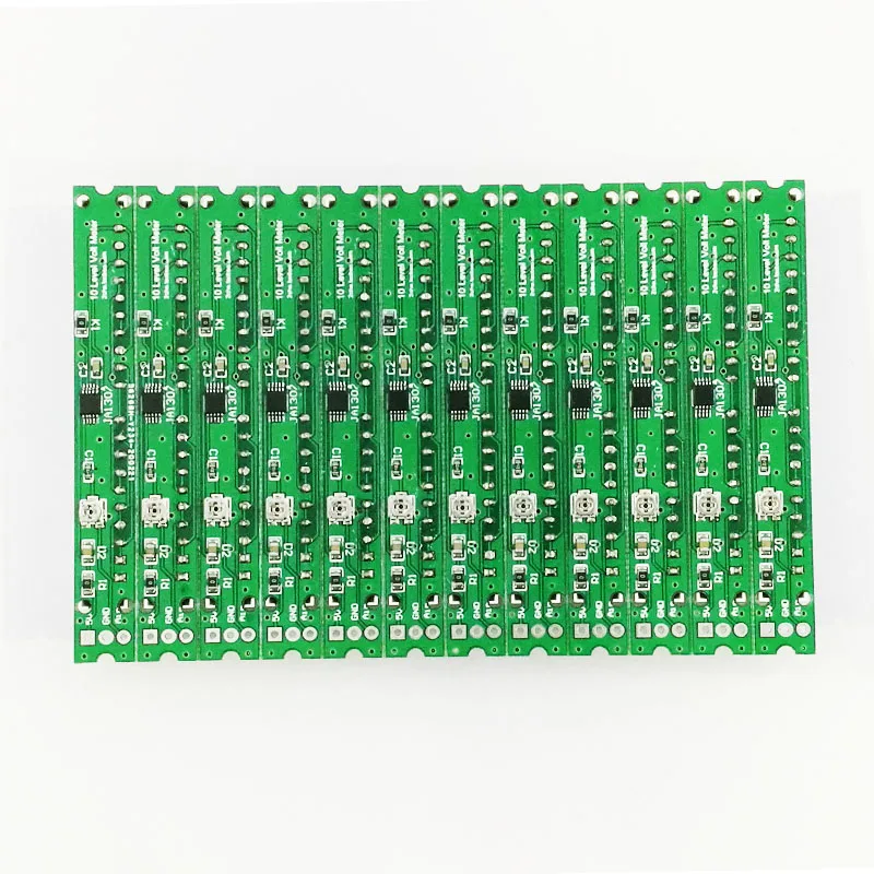 LED Music level indicator Level Light Dynamic sound Spectrum Crossover lamp FOR battery Power display Power amplifier