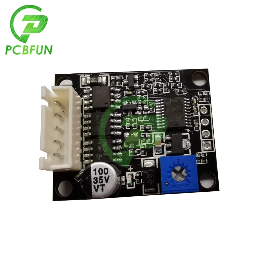 DC Three-phase Brushless Hallless Control Board Mini BLDC DC 5V-24V 3A Potentiometer Speed Control 224000RPM Motor Speed Control