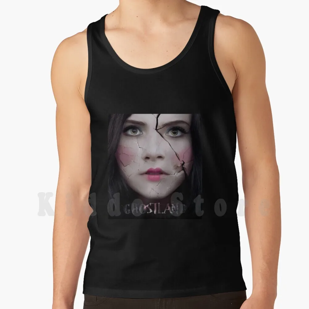 Ghostland Tank Tops Vest Sleeveless Ghostland Mylène Farmer Crystal Reed Emilia Jones Anastasia Phillips Beth