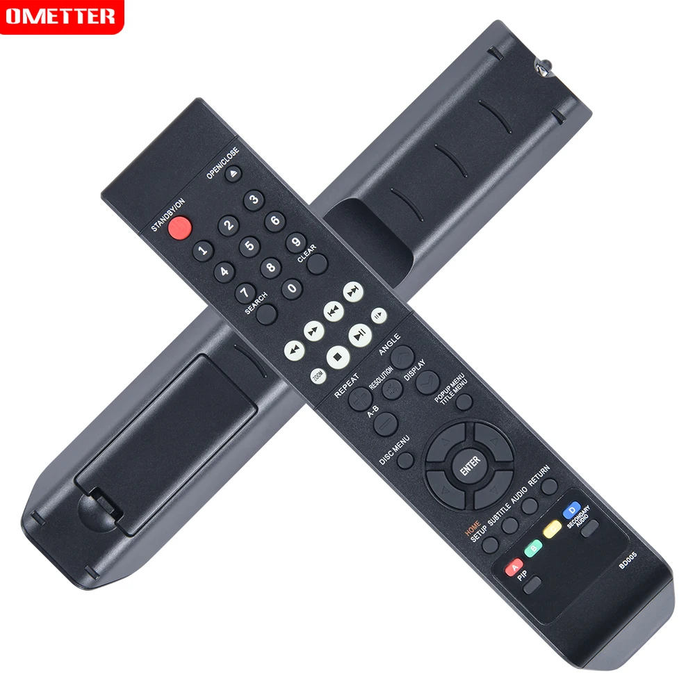 BD005 Remote Control Replacement BD005 Replace Remote Control fit for Insignia Blu-ray Disc Player NS-BRDVD3 NS-BRDVD