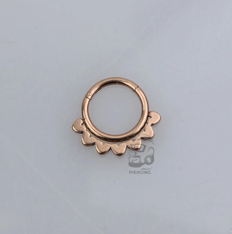 1 قطعة 16 جرام الفولاذ المقاوم للصدأ تشيكوسلوفاكيا الأنف الدائري مسمار الحاجز الأذن الزنمة الغضروف Daith ثقب الأقراط اللولب محارة الثقب مجوهرات للجسم #5