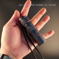 18350  version Convoy S2+ Gray KW CSLNM1.TG SST40 SFT40 , 18350 flashlight