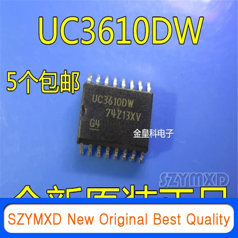 Rectificador de puente Original, chip de circuito integrado UC3610DW UC3610 SOP16, 5 unids/lote, nuevo, en Stock