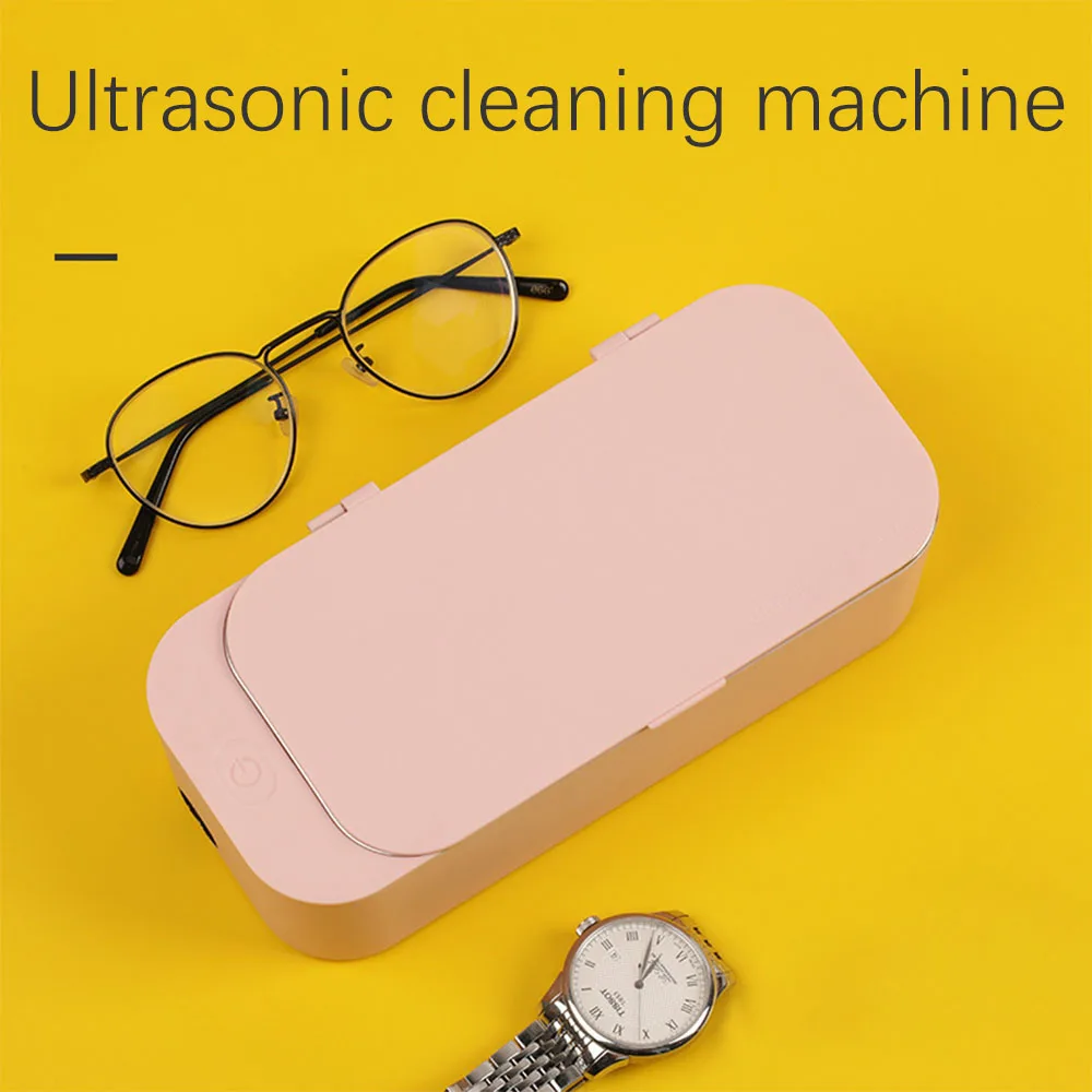 

Home Portable Ultrasonic Cleaner Bath Invisible Ultrasound Washer Cleaning Machine Wave Tank Integrated Jewelry Glasses Braces