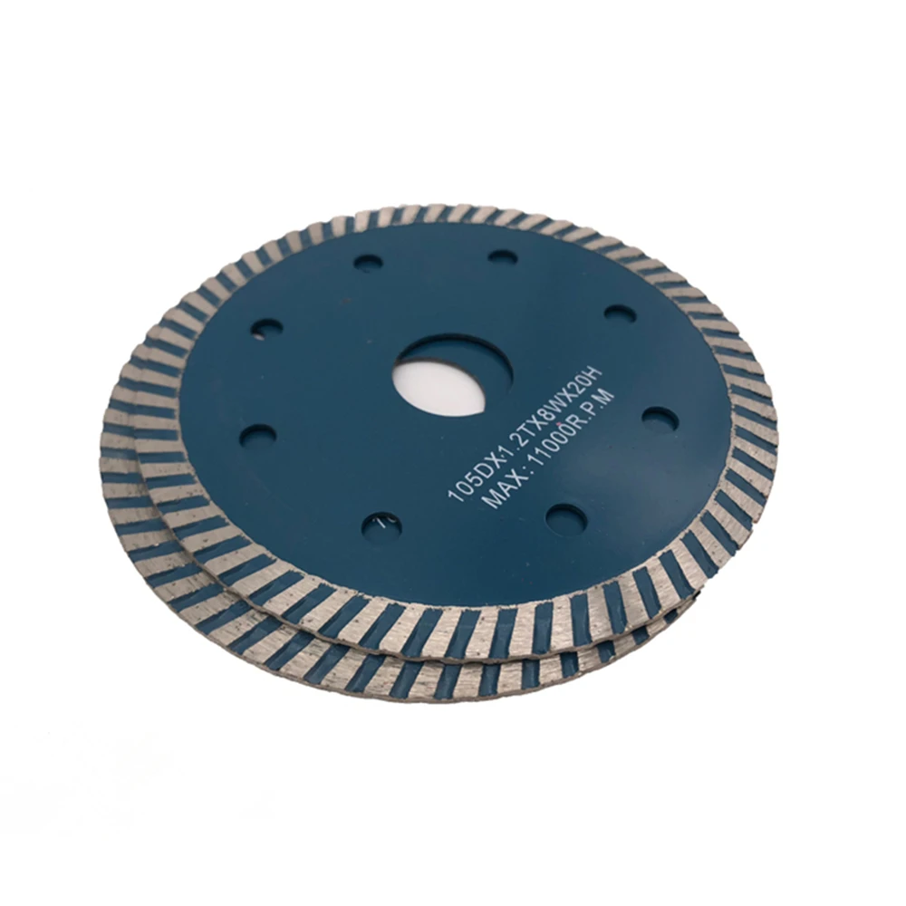 DB26 Sintered Diamond Cutting Disc 4 Inch Turbo Continuous Rim Diamond Saw Blades D105mm Hot Press Cuuter for Hard Stone 10PCS