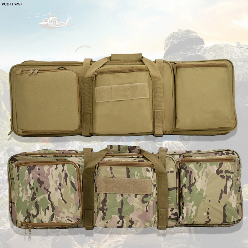 

Military Airsoft Gun Protection Case Carry Bag Shoulder Strap Hunting Equipment Air Rifle Case War Game 85cm Tactical Backpack