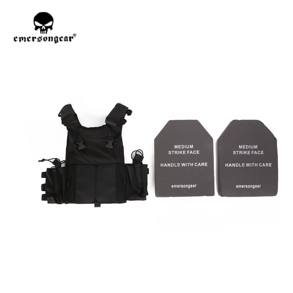 Imagem -04 - Emersongear Lv-mbav pc Colete Tático Placa Transportadora Caça Tiro Wargame Acampamento Treinamento Colete Equipamentos de Proteção Armadura Corporal