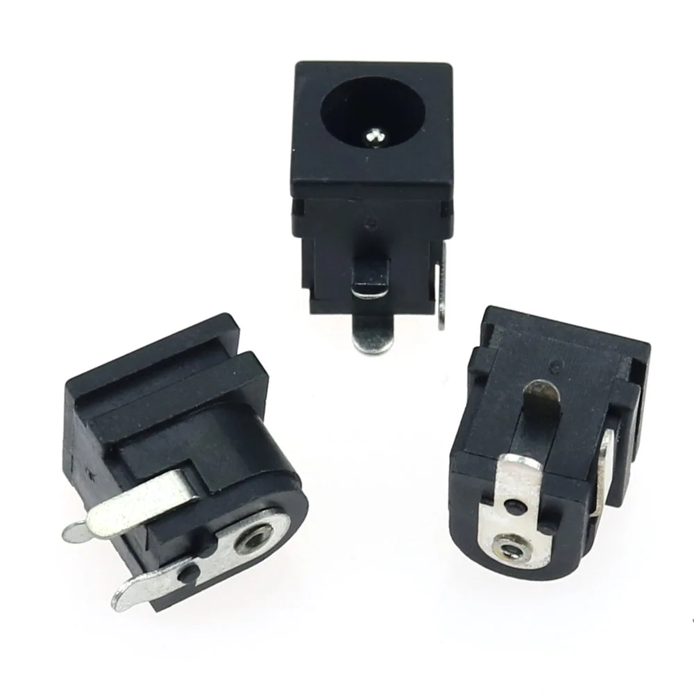 5pcs PCB Mount 6.5 * 3.0 5.5 x 2.1 / 2.5 MM Female DC Power Jack Plug Socket Charging Connector Port For Toshiba Lenovo notebook