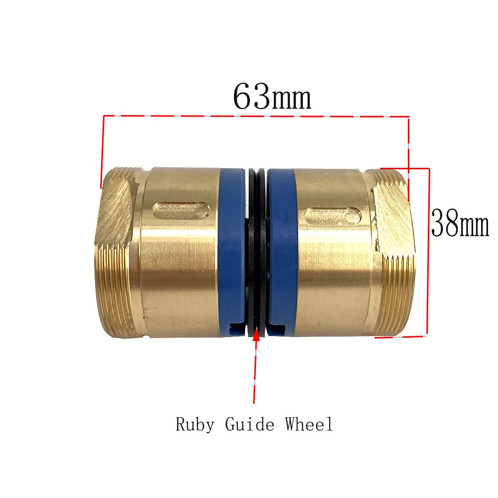 Ruby Pulley Roller 38*63mm Guide Wheel Assembly 591 for WEDM Wire Cutting Machine