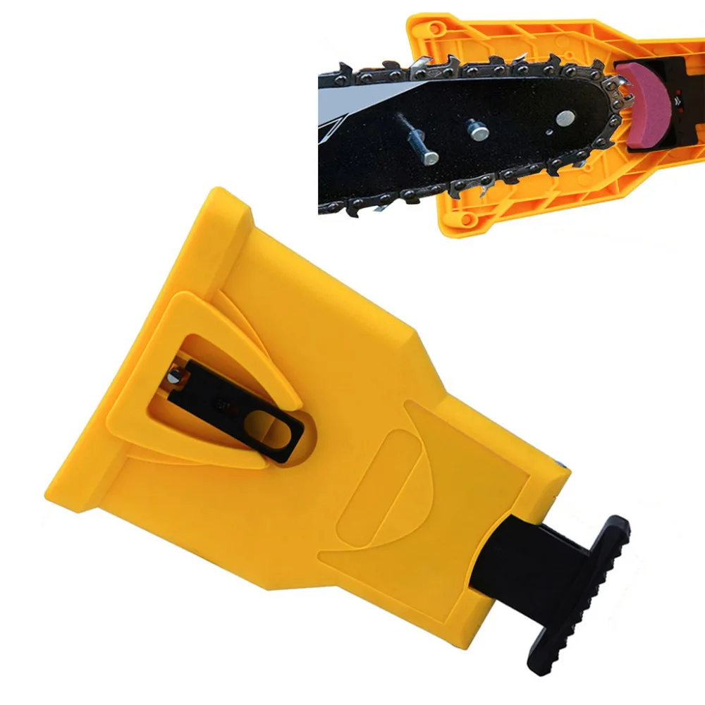 Chainsaw Teeth Sharpener Tools Portable Durable Easy Power Sharp Bar-Mount Fast Grinding Chainsaw Chain Sharpener Tool With Pack