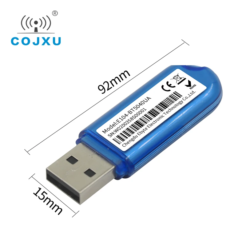 nRF52840/52832 BLE4.2/5.0 COJXU Bluetooth Packet Capture Tool USB Interface Protocol Capture Dongle PCB Build-in Antenna