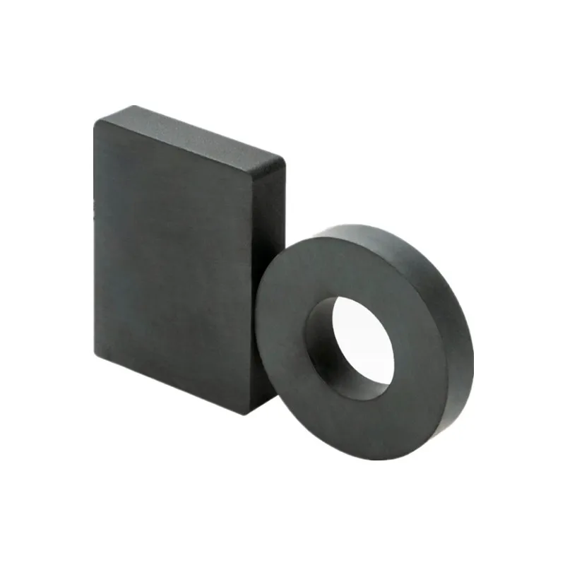 2pcs Y30 Ring Ferrite Magnet 50*10 mm Hole 25mm  Permanent  magnet 50mm x 10mm Black Round Speaker magnet 50X10 50-25*10