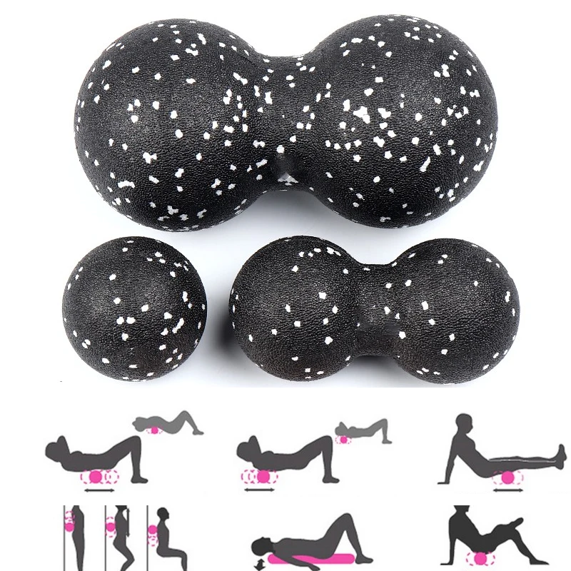 3 Pz/set Palla da Massaggio Fitness Set EPP Lacrosse Palle Myofasziali Leggero Massaggio Fascia Del Corpo Esercizio di Yoga Alleviare Il Dolore