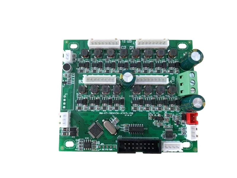 Éclairage de scène à effet Zoom LED Par, carte mère DMX