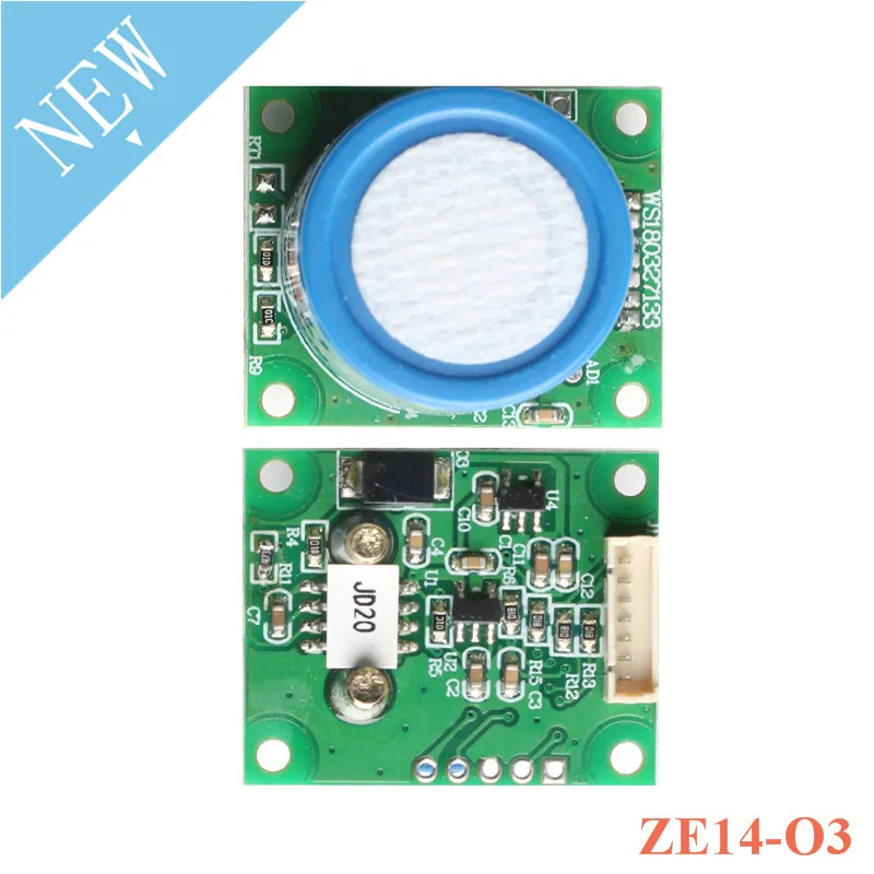 

ZE14-O3 Electrochemical Ozone Detection Sensor O3 Gas Sensor Module 0-100ppm 5V UART for Civilian Disinfection Cabinet