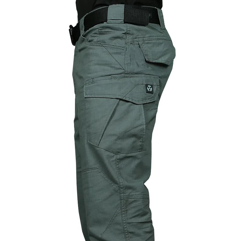 MEGE Tactical Pants Military Casual Cargo Pants Army Combat Trousers Cotton Ripstop Multi Pockets militar Mens Clothing