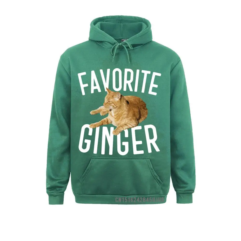 Favorite Ginger Tabby Cat Lover Graphic Gift Sweatshirt Sweatshirts Hoodies Long Sleeve Funky Normal Hoods Novelty Men