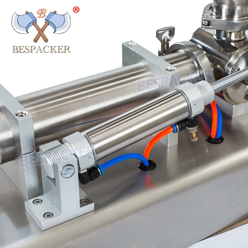 Bespacker G1WTD Semi Automatic Ice Cream Water Liquid Honey Juice Sauce Soft Drink Tomato Paste Filling Machine