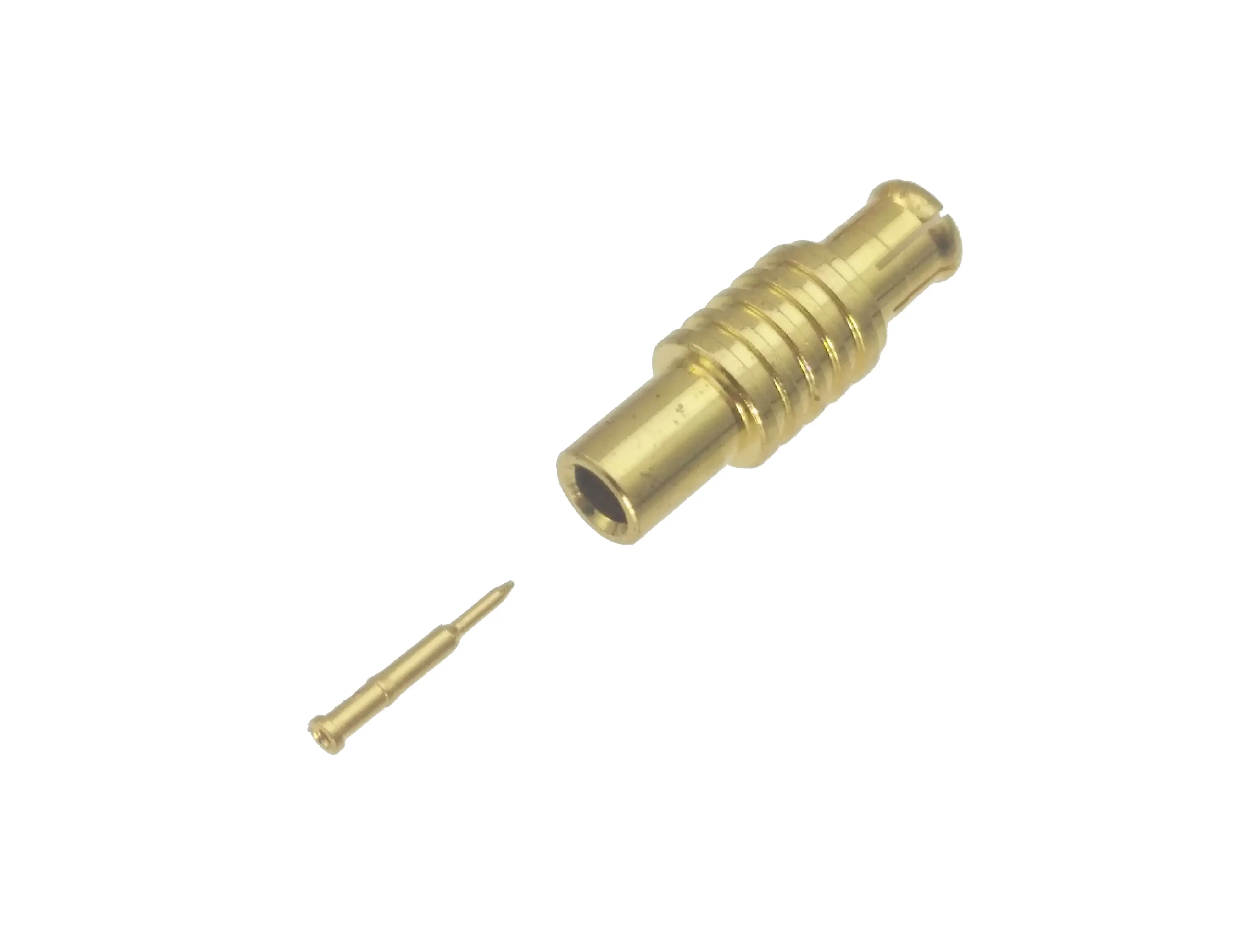 Connector MCX male plug solder RG405 0.086\