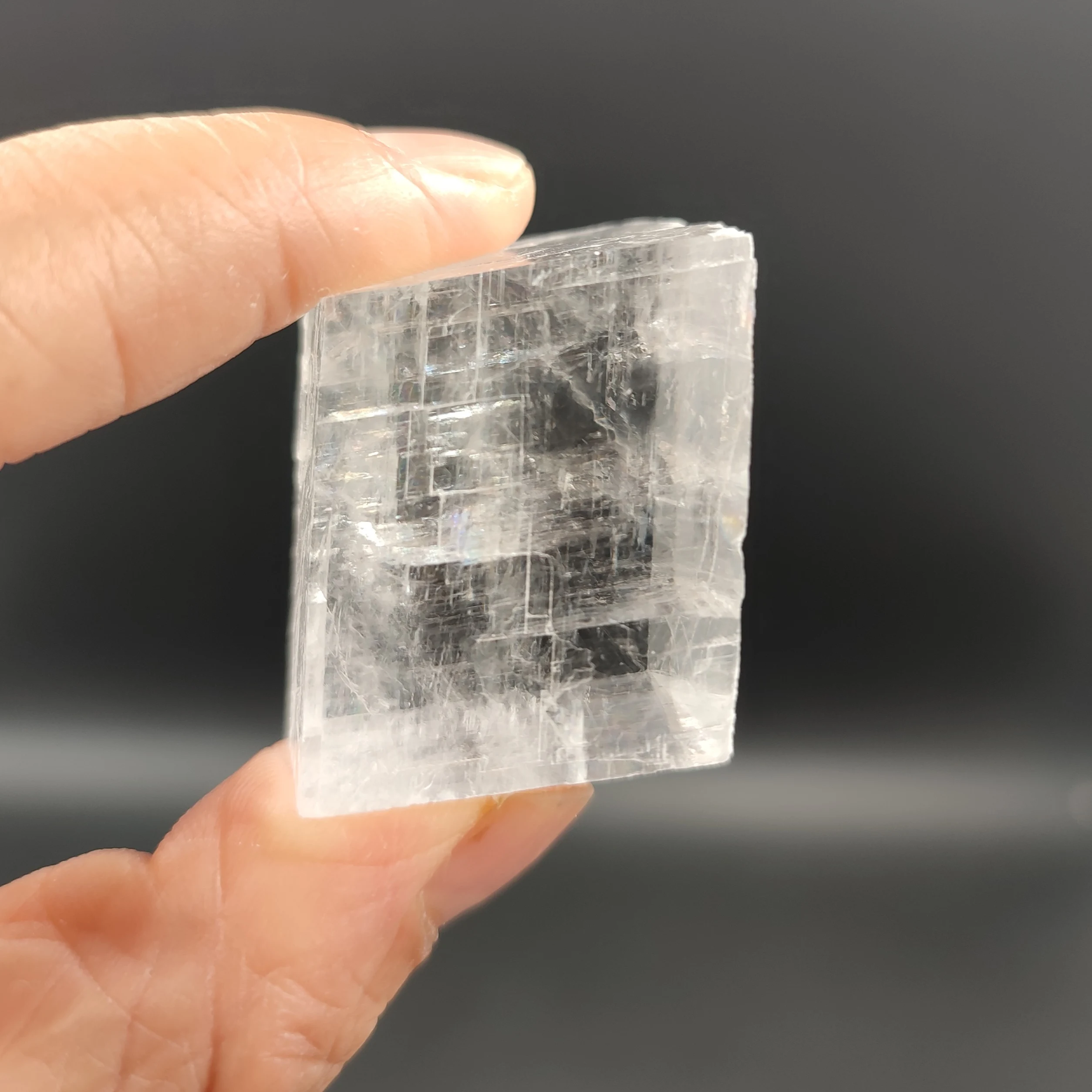 100g Bulk Natural Stone Clear White/Yellow Calcite Iceland Spar Minerals Quartz Energy Specimen Raw Crystal Stones Healing Reiki view 5