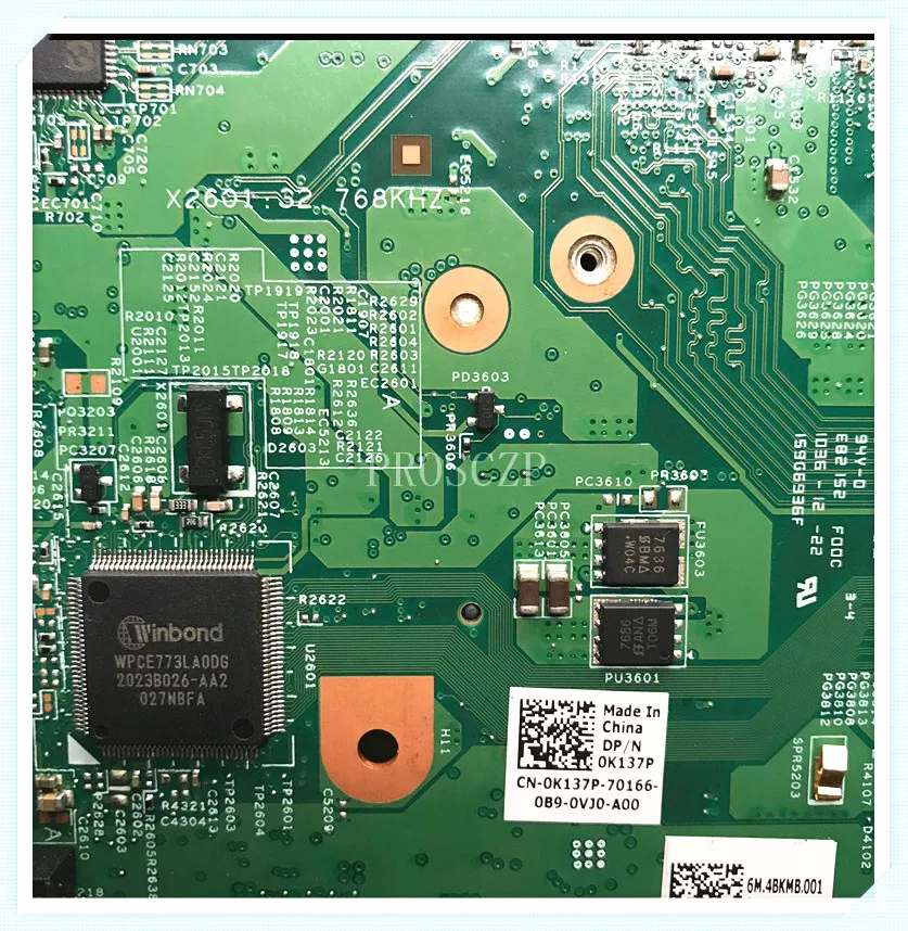 CN-0K137P 0K137P K137P Mainboard untuk Dell Inspiron 1440 Laptop Motherboard 08265-1 48.4BK09.011 GM45 DDR3 100% Sepenuhnya Diuji Baik