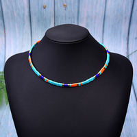 MOON GIRL Miyuki Tila Beads Choker for Women Fashion Boho Unique Design Handmade Collier Femme Jewelry Dropshipping