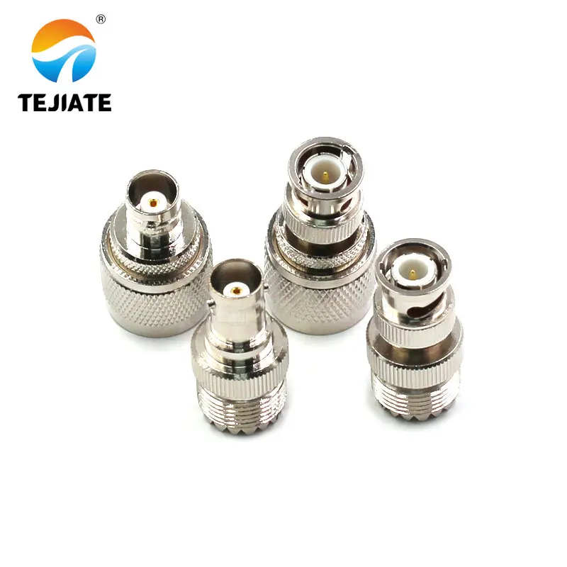 

1PCS BNC Type UHF Type RF Connector BNC-UHF Adapter J-J J-K K-J K-K Male/Female Header Transforming Kit