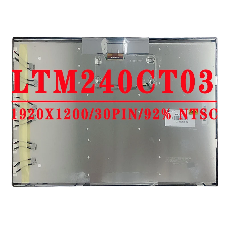 

LTM240CT03 LTM240CT01 24.0 inch 1920x1200 TN LVDS 30pin 92% NTSC or 100% sRGB 400 cd/m² 60Hz 1000:1 Industrial LCD Screen