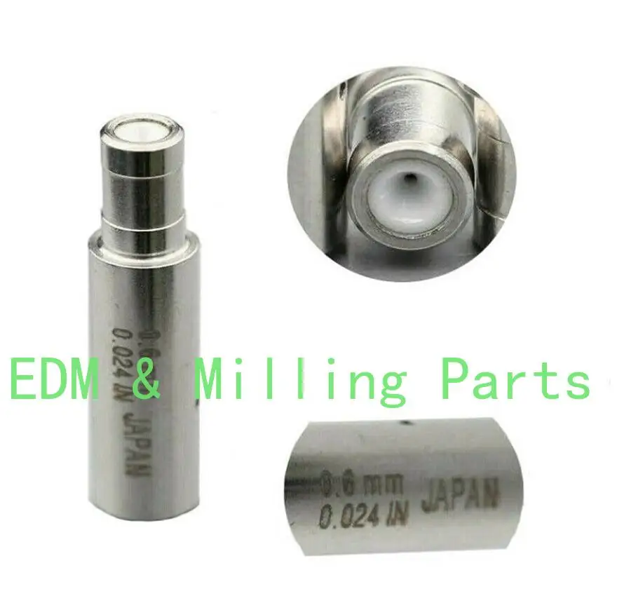 2PCS CNC EDM Driling Wire Cut Machine Parts 3.0MM White Ceramic Electrode Guide For EDM Wire Cut Mill Part