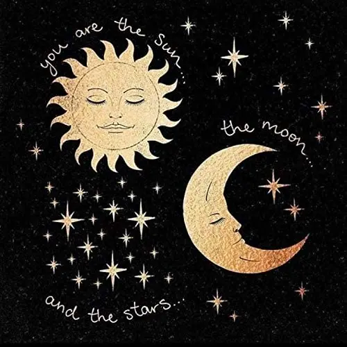 

New Vintage Retro Metal Tin Sign You are Sun The Moon and The Stars Home Garage Bar Club Hotel Wall Decor Signs 12X8 Inch