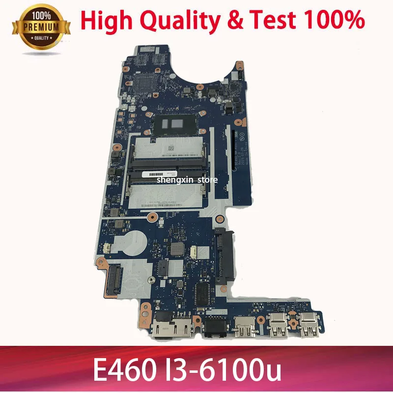 

NEW 00UP246 E460 mainboard For Lenovo ThinkPad E460 E460C Laptop motherboard CPU i3-6100 DDR3 BE460 NM-A551