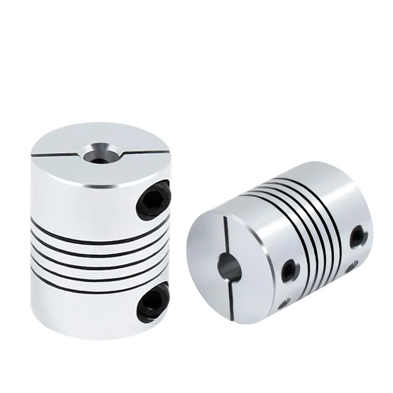 

RAMPS 1/2pcs Aluminium CNC Flexible Coupling Coupler Shaft 5mmx8mm Motor Jaw Shaft Coupler With Stepper Motor 3D Printer Parts