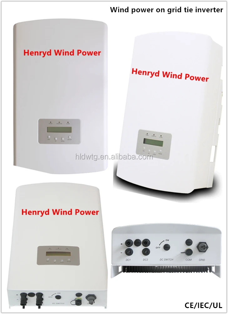 wind power grid tie inverter 5kw single phase 120v 60hz/220v 50hz type grid connecting inverter for wind generator