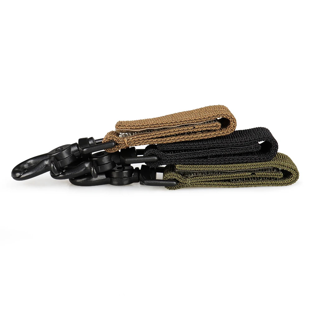 Free shipment polychrome Color Luxury Men Women Nylon molle webbing hook Hunting Accessory Belt For Outdoor Sport HS33-0228