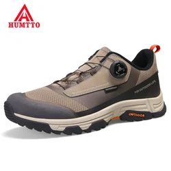 HUMTTO Breathable Casual Shoes Men Sneakers Non-leather Luxury Designer Running Mens Trainers Waterproof Man Shoes High Quality