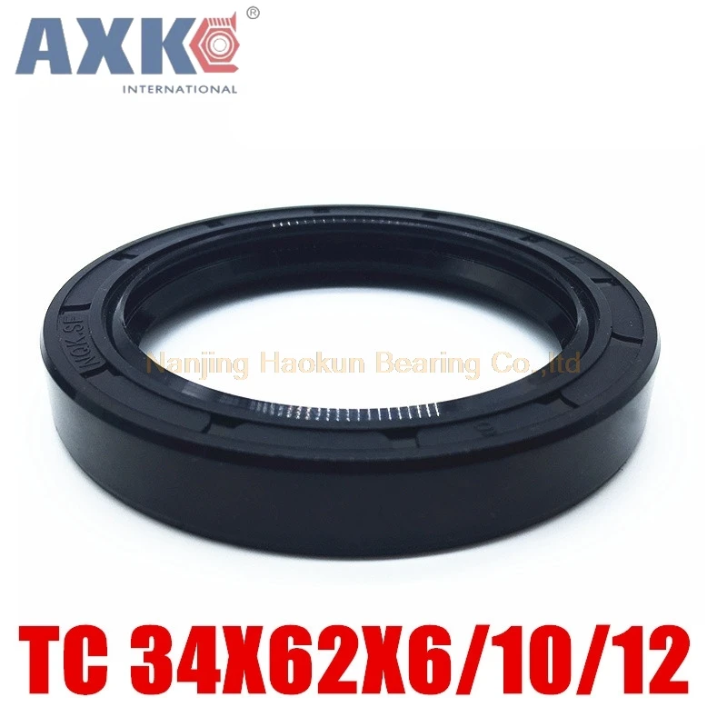 

10pcs AXK TC 34X62X6 34X62X10 34X62X12 NBR 34*62*6 34*62*10 34*62 Skeleton Oil Seals AXK high-quality Seals Radial shaft seals