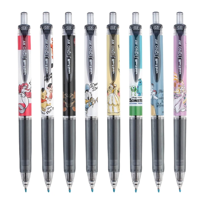 New Japan UNI Limited Princess Series UMN-158DS/105 Gel Pen Black Water Pen Student Stationery Sign Pen 0.5mm