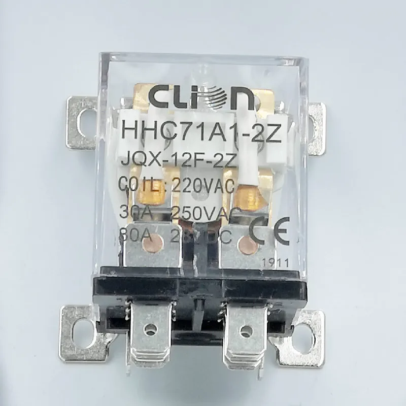 Jqx - 12f / 2z Will Electric Current 30th 2 open 2 closed High-power 12v Relay 24v 220 V Ljqx - 30f - 2z 30a