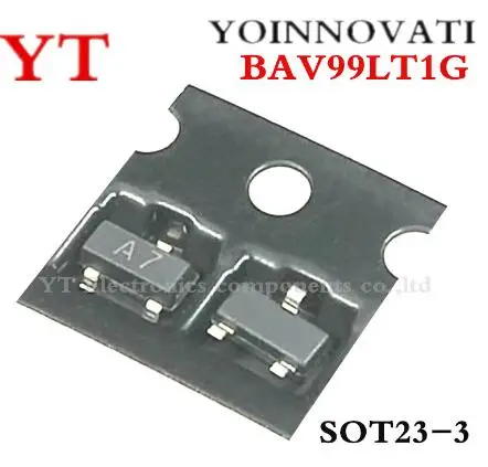 1000pcs/lot BSS84 BSS138 BC857B BC856B BC847B BC817-40 BC807-25 BAV99 BAV70 BAT54 SOT-23 PD J1 3F 3B 1F 6C 5B A7 A4 KL3 SOT23