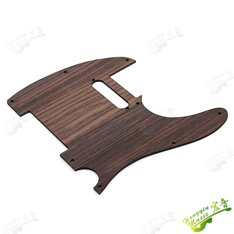 Tele electric guitar panel guard rosewood 8-hole pickup electric guitar guard veneer front cover accessories