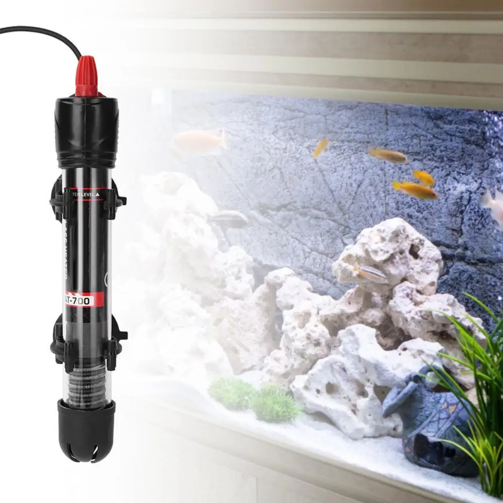 Fish Tank Heating Rod Aquarium Heater Automatic Explosion-proof Adjustable Fish Tank Thermostat Heating Rod Fresh Aquariums